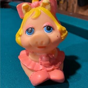 Tommee Tippee Vintage Y2K Muppet Babies Miss Piggy Squeaky Toy